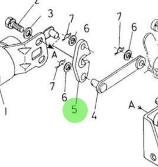 Nanni Diesel 970307364 - Electrical Stop Lever for Marine Diesel Engines
