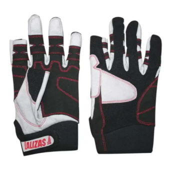 Lalizas 71696 - Gloves Amara 2 Fingers Cut Grey/Black Size XL