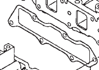 Northern Lights 119813-12110 - Intake Manifold Gasket 