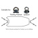 Rapid Marine Bow And Stern Kit 4x35mm Double Hook - 1.2 m Grey