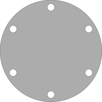 Johnson Pump 01-42414 - End Cover Plate for F35B-9 Engine Cooling Pumps