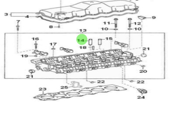 Nanni Diesel 970312531 - Valve Guide Bushing for T6 Series Engines