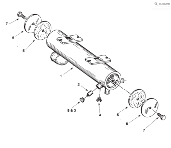 Northern Lights 20-15420W - Heat Exchanger Assembly 