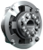 Centaflex Coupling, M-160 2.2, Max. 500nm (Pleasure Craft), D=50mm, Tk=78mm, Z=4x90°, M=M10
