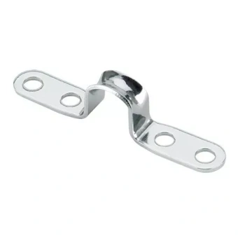 Harken 074 - Eyestrap Double Fastener Stainless Steel 38mm With 4 Mounting Points