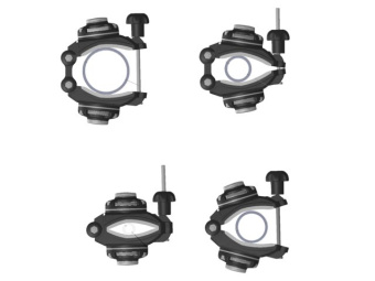Borika FMc-2 - Double Clamp Mounting Base