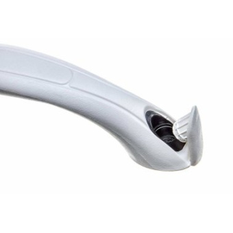 Attwood Vinyl Handrail with Integrated Screw Cover - White