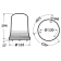 Flashing Blue Rotating Light 12V