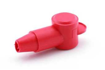 Ripca Battery Clamp Cover 10-35mm² Red Cable Eyelet Ø16mm