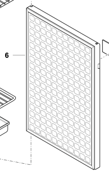 Isotherm SGC00129AA - Inox LH Door for Cruise CR90F Freezer
