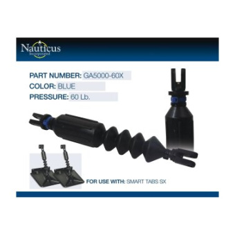 Nauticus GA5001-60X 60 Lb. SX Smart Tabs Gas Actuator W/ Boot
