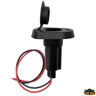 Trem L3980068 - Spare Base For Pole Lights Recess Fit On Flat Surface In Nylon