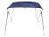 Talamex Bimini Top Deluxe 4 Arch 240x185-198x137 cm Navy Blue