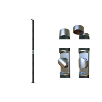 Elka SP_60C - Deck Shower Matt Carbon Fibre With Swivel Shower Head