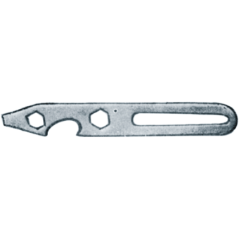 Allpa Stainless Steel Universal Deck Plate Key