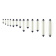 Polyform F Series Fender - 2 Eyes - Ø15x61cm - White