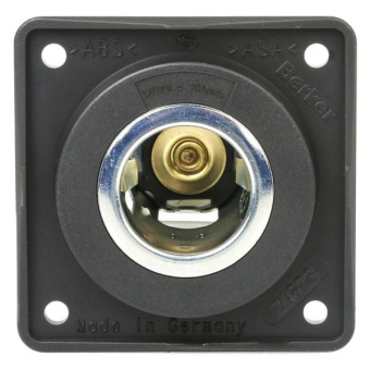 Berker Wall Socket For Large Pin Plug - Anthracite Matt
