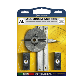 Tecnoseal KITF30-F40-F60AL - Aluminium Mercury Anode Kit For F30-F40-F60