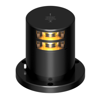 Lopolight 301-113ST-PRO-I-EX - Navigation Light 3NM 135° Double Yellow Towing, Ex Zone 1&2, Ice-Class