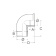 Guidi Brass Elbow 90° Male-Female 1"