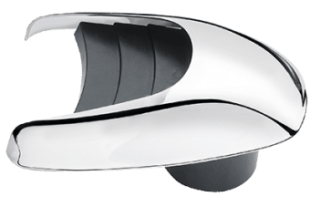 Vetus TYP100 - Shell Ventilator TYPHOON, 100 mm, Stainless Steel (AISI 316)
