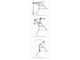 NOA 10602 - Anchor Davit Complete Max 16kg Anchor