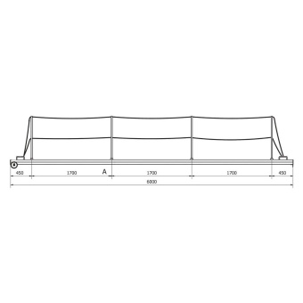 Aluminium Gang Plank 2m NEN 526