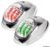 Osculati 11.039.21 - Evoled navigation lights polished Stainless Steel body L + R