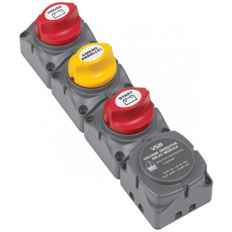 BEP 716-V-140A-DVSR - Vertical Battery Distribution Cluster For Single Engine