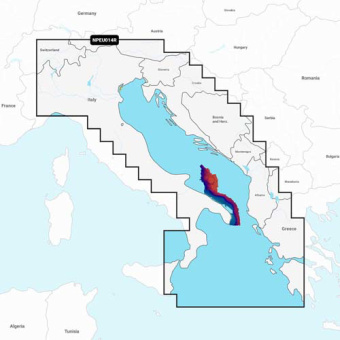Navionics NPEU014R - MSD/Platinum+ Regular Italy, Adriatic Sea