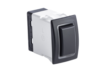 Sierra RK40620G - Waterproof (IP68) Halo Permanently Lit Switch; LED Green, SPST, (On)-Off