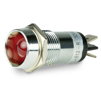 BEP 1001104 - 12V LED Pilot Indicator Light - Red