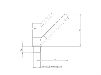 Reich 570-8020191 - Cold Water Tap Trend E 33mm