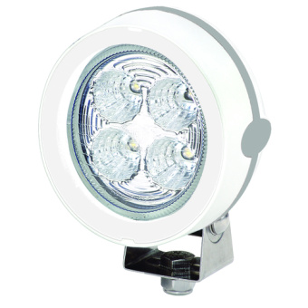 Hella Marine 1GM 996 136-341 - Mega Beam III LED Worklight - Flood Beam - Neutral White - 9-30V - 800LM - 13W - White