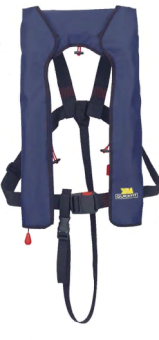 Plastimo 63725 - Quickfit 150N Inflatable Lifejacket, Navy Blue, Manual