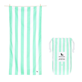 Dock & Bay Beach Towel Cabana Narrabeen Green XL