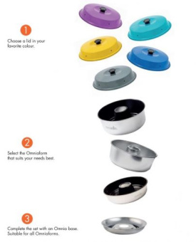 Omnia Lid For Pans Purple