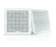 Fusion FM-F65SW - Flush Mount Speakers, 6.5", Square White (2 pcs.)