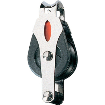 Ronstan RF20111 Series 20 Ball Bearing Single Block with Becket and Loop Top