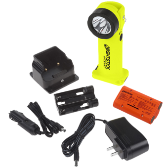 Nightstick ATEX (Zone 0) Flash Light Vertical Dual Light, Turnable Head and Rechargeable