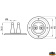Trem L5308074 - Double Cable Bellow Diameter 8 mm White Color Trem L5308074 - Double Cable Bellow Diameter 8 mm White Color