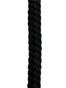 Hollex Mooring Rope Black 10mm 16 Strands L=6m