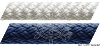 Osculati 06.430.08BN - Marlow D2 Classic Braid, Navy Blue 8 mm (100 m)