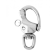 Wichard 2473 - HR Snap Shackle With Swivel Eye Length 70 mm