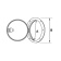 Nuova Rade 196450 - Inspection Hatches With Self-Centering Thread & O-Ring, Int.Ø133mm, Grey