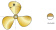 Vetus P3B17X17R - 3-bladed Propeller P3B, 17" x 17", right-handed