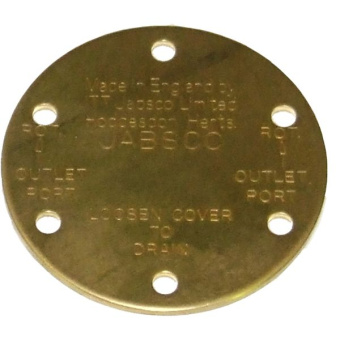 Jabsco 9566 - Pump End Cover Plate for Engine Cooling Pumps