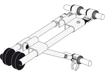 NOA 10602 - Anchor Davit Complete Max 16kg Anchor