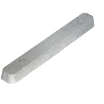 Tecnoseal WKC58 Walter Keel Cooler Zinc Bar Anode 159x22x12 mm