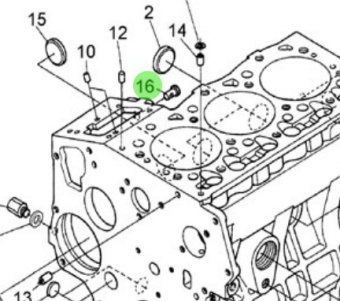 Nanni Diesel 970304110 - Start Spring Pin for Nanni Marine Engines